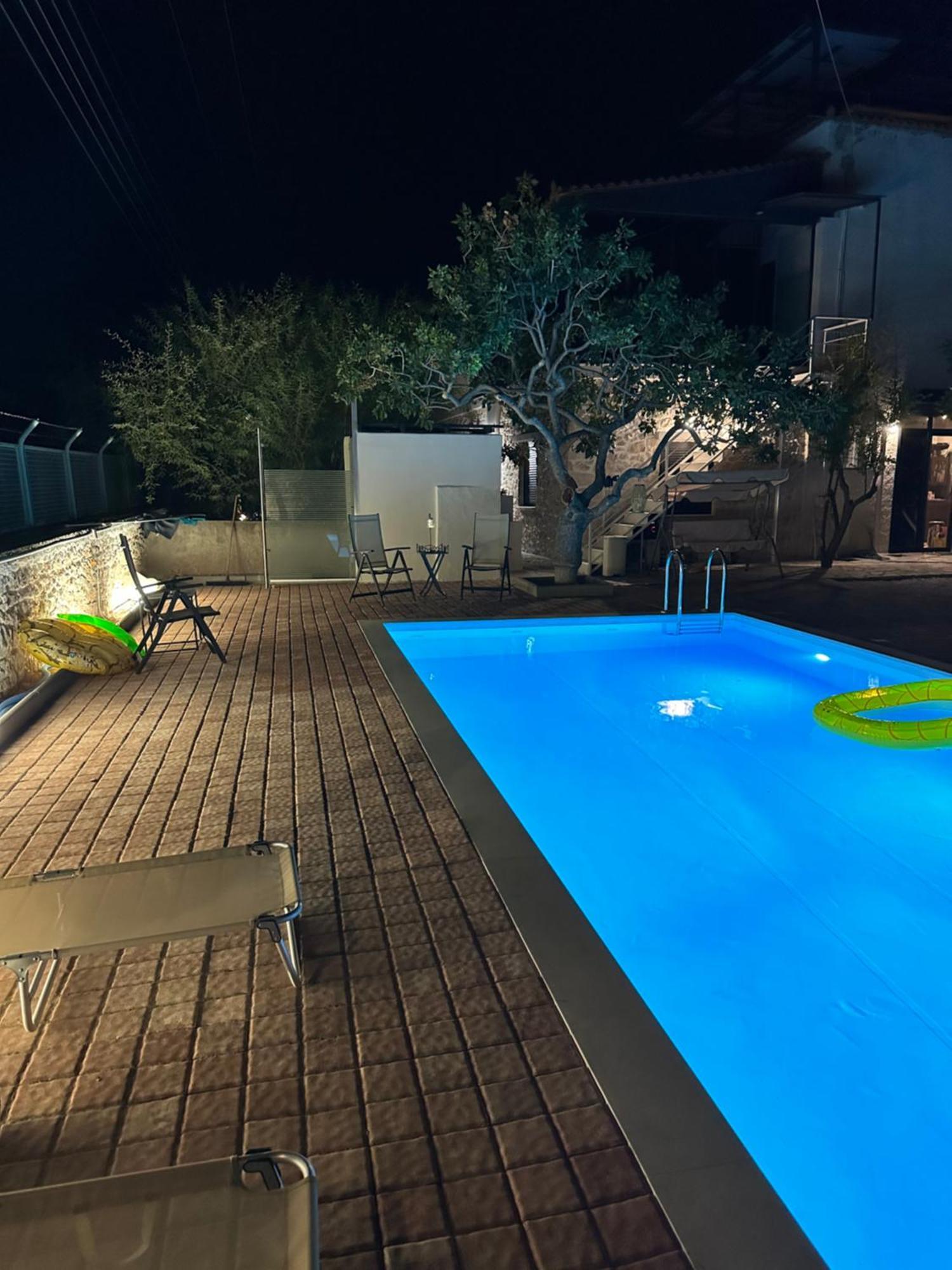 Solmar Aegina With Private Pool - Jacuzzi Apartment Khloi Bagian luar foto