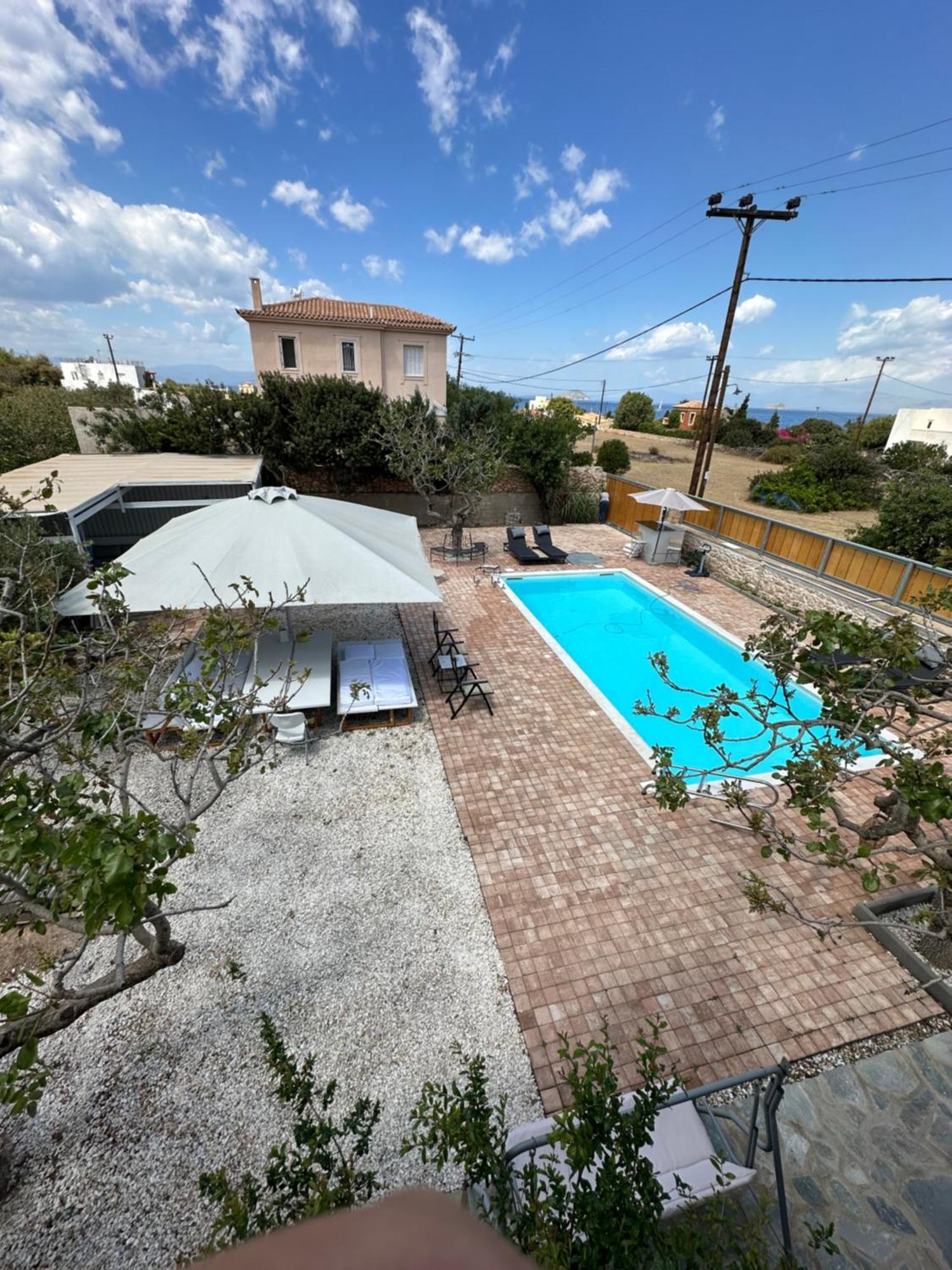 Solmar Aegina With Private Pool - Jacuzzi Apartment Khloi Bagian luar foto