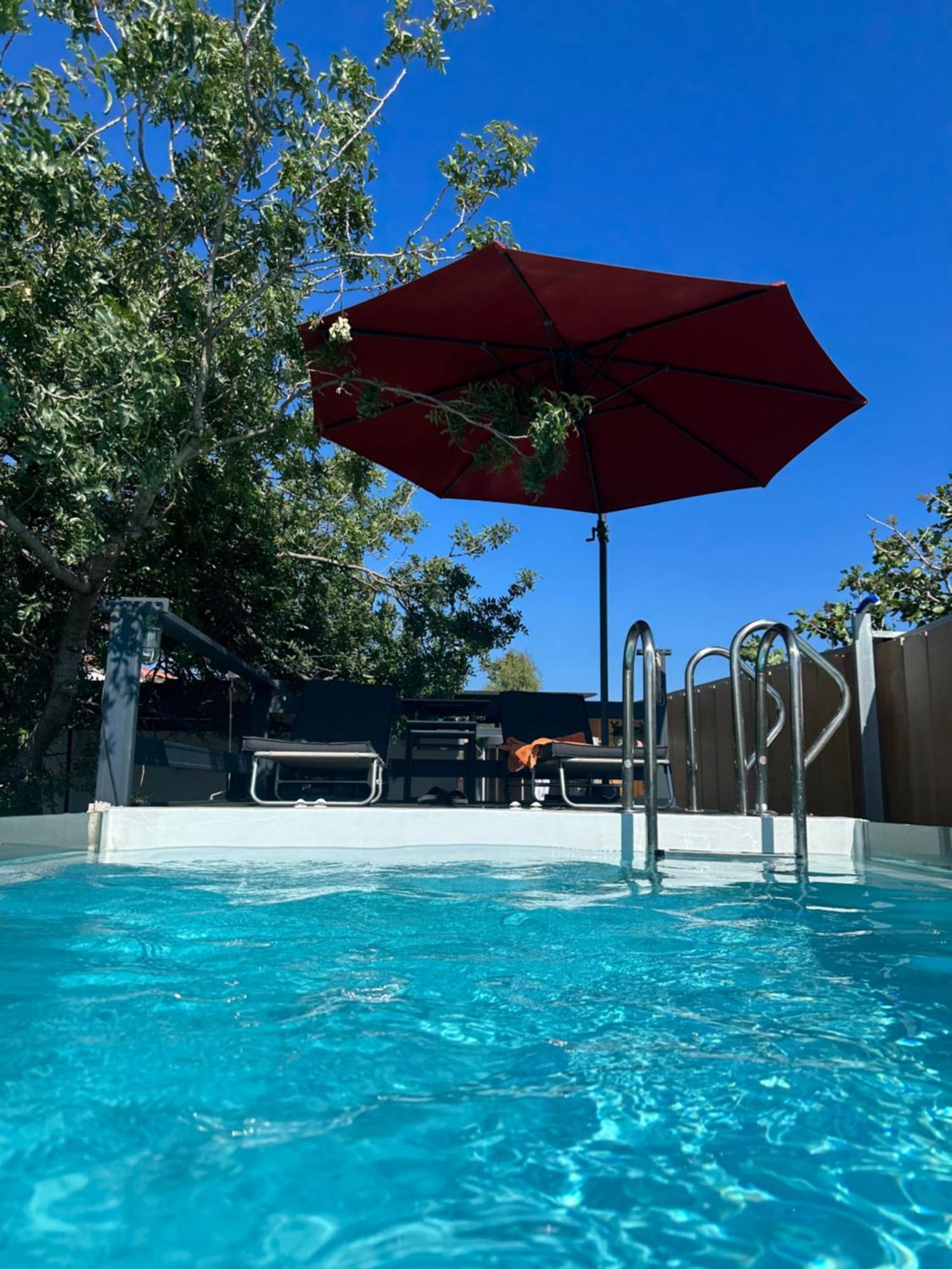 Solmar Aegina With Private Pool - Jacuzzi Apartment Khloi Bagian luar foto