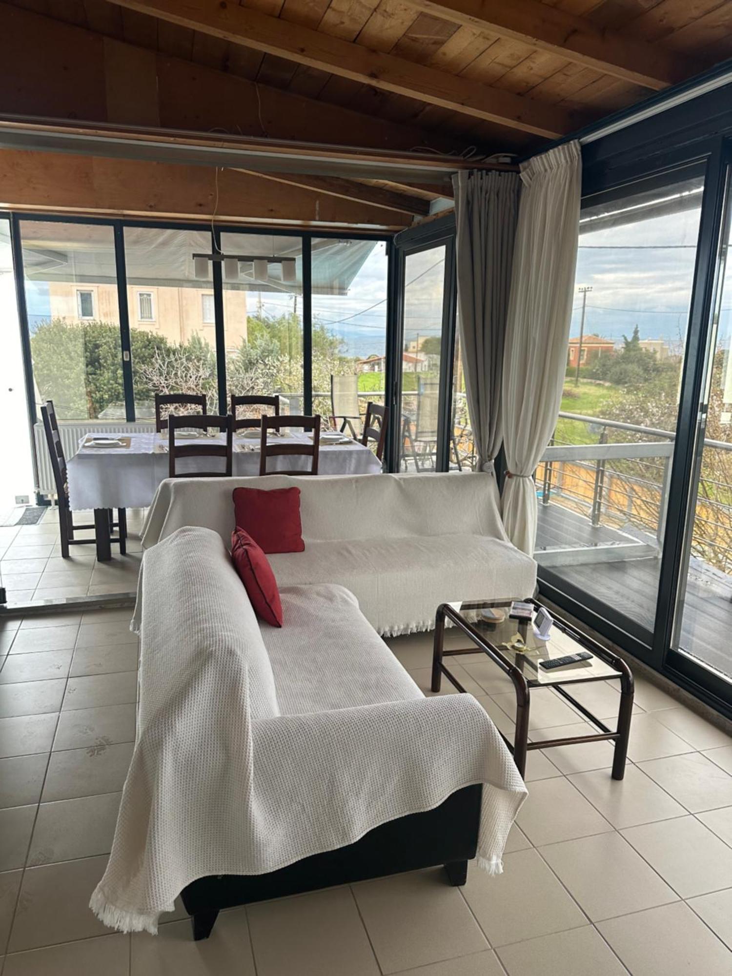 Solmar Aegina With Private Pool - Jacuzzi Apartment Khloi Bagian luar foto